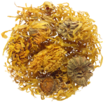 Καλέντουλα 60gr: Αποξηραμένα άνθη καλέντουλας σε κοντινό πλάνο.